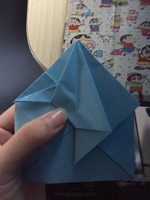 折纸海豚 第35步