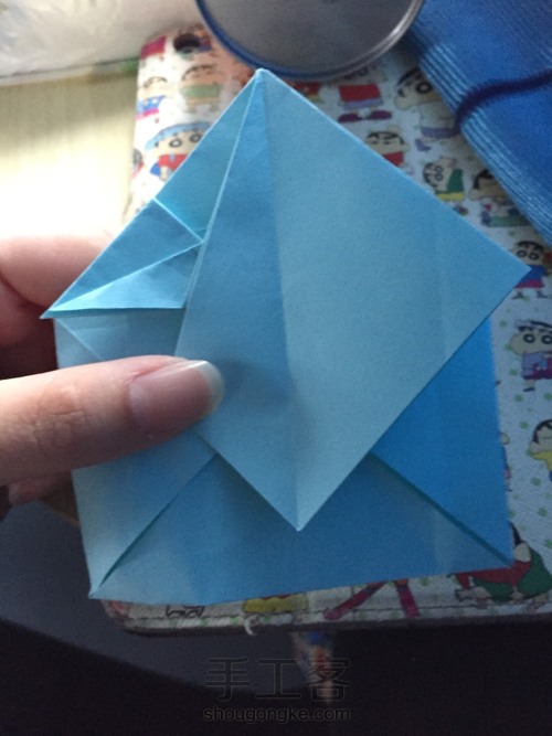 折纸海豚 第36步
