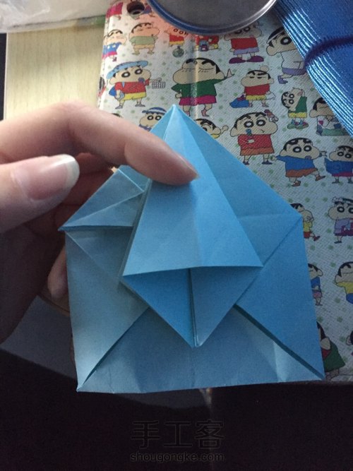 折纸海豚 第37步