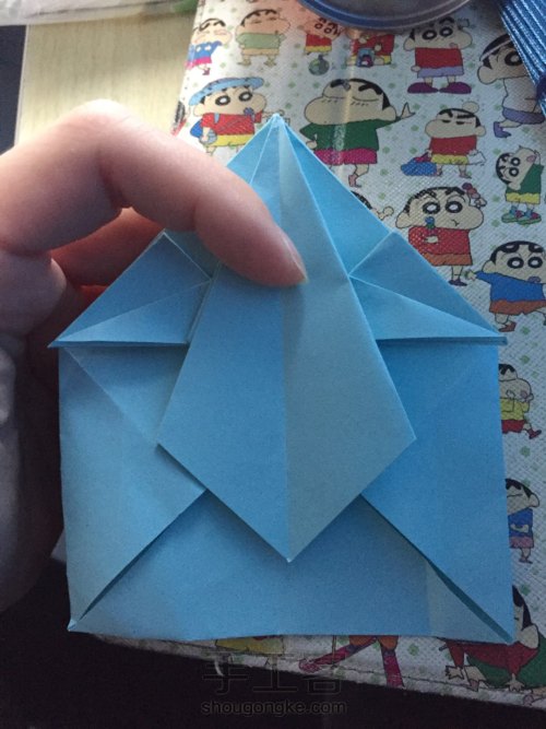 折纸海豚 第42步
