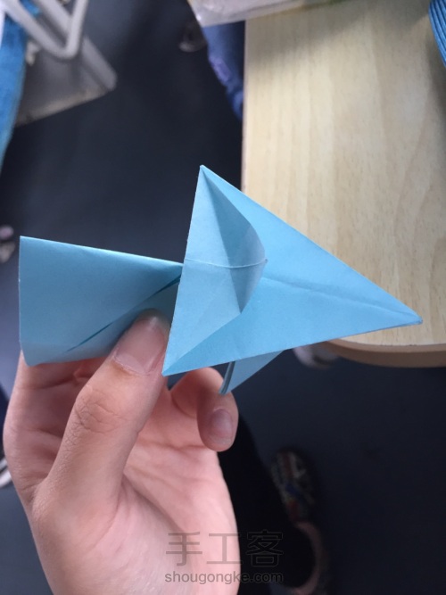 折纸海豚 第52步