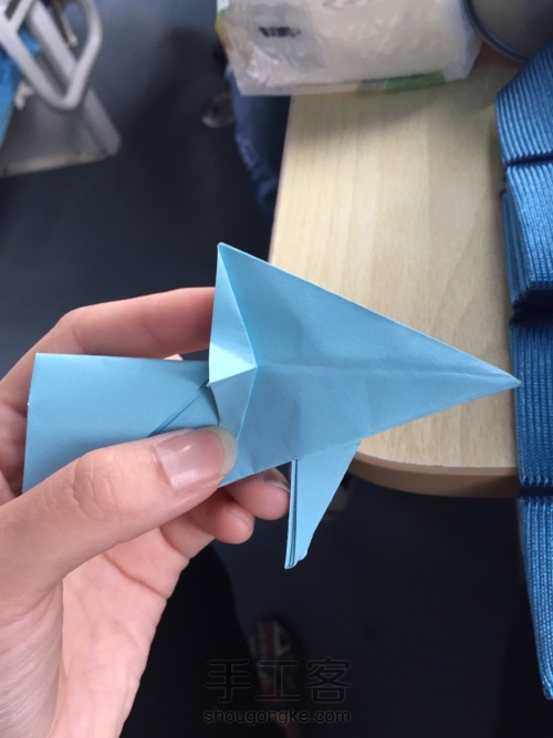 折纸海豚 第53步