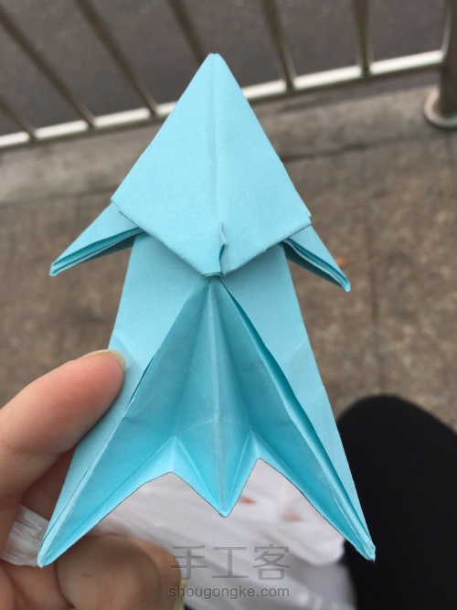 折纸海豚 第60步