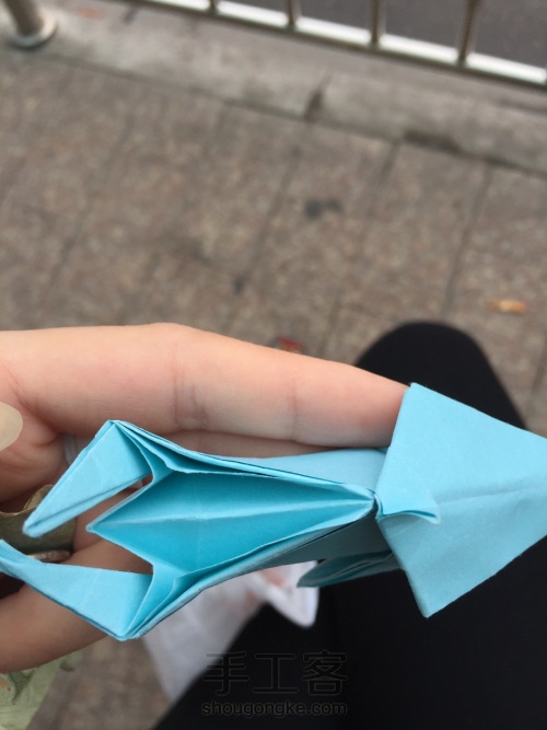 折纸海豚 第62步