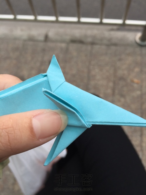 折纸海豚 第69步