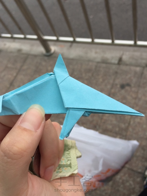 折纸海豚 第71步