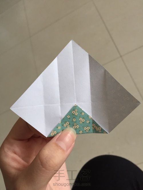 折纸小狗🐩 第4步