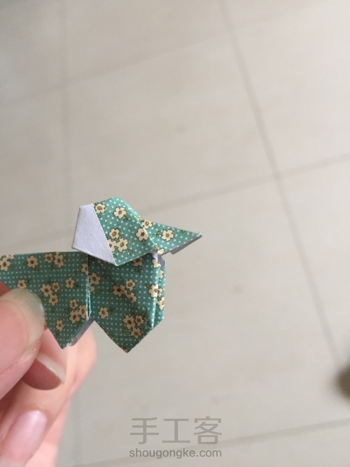 折纸小狗🐩 第28步