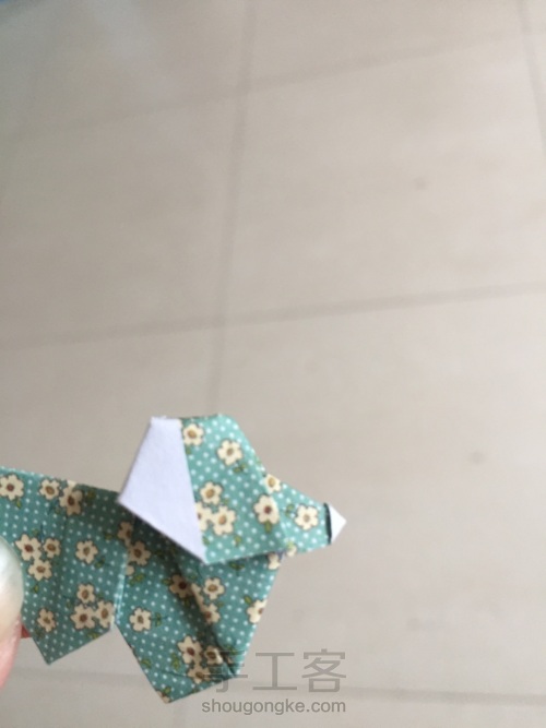折纸小狗🐩 第29步