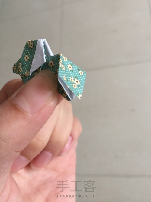 折纸小狗🐩 第30步