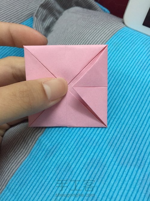 折纸  花盒 第5步