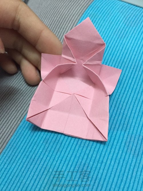 折纸  花盒 第9步
