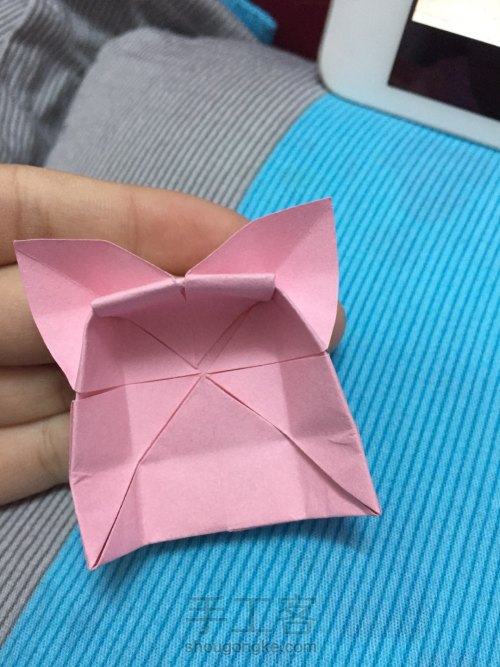 折纸  花盒 第10步