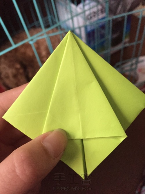 折纸   花盒 第8步