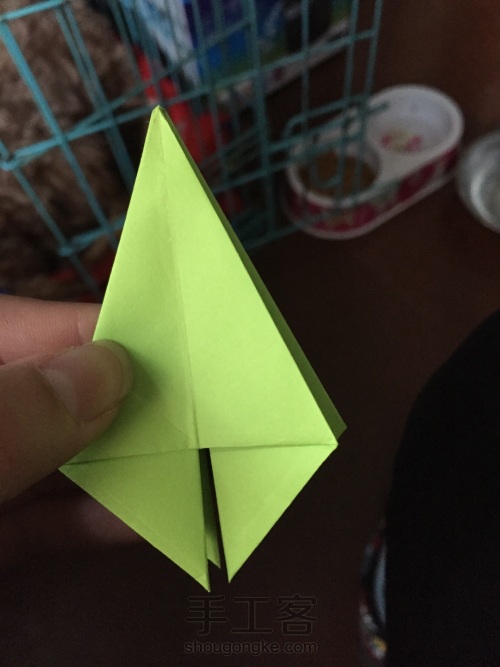 折纸   花盒 第9步