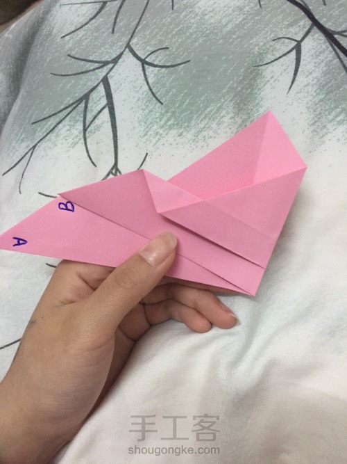 折纸翼龙 第7步