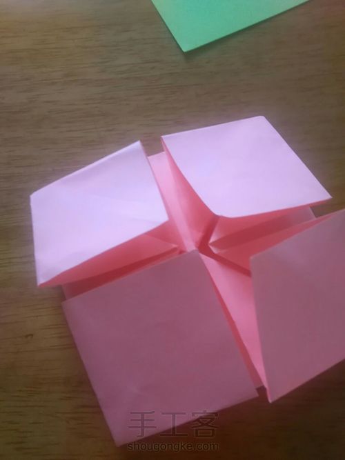 双色花篮 第6步