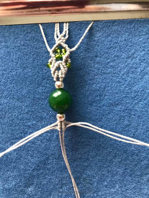 简单的单珠手链 第5步