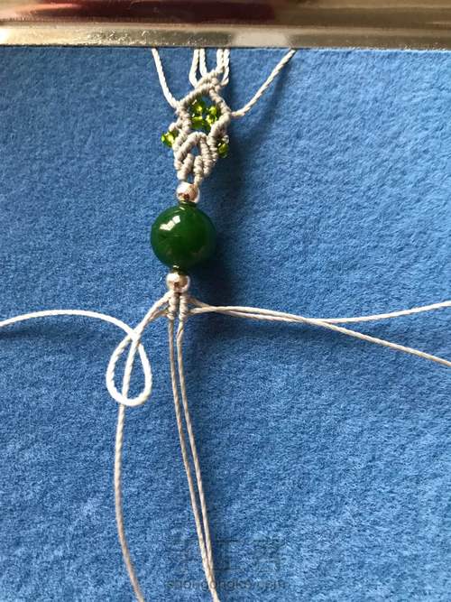 简单的单珠手链 第6步