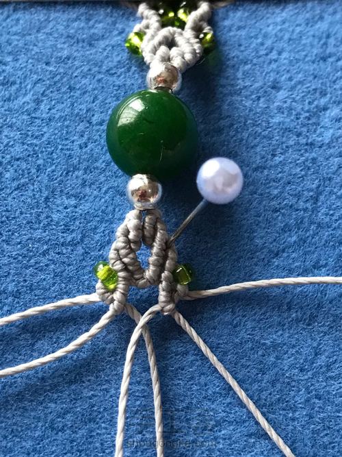 简单的单珠手链 第14步