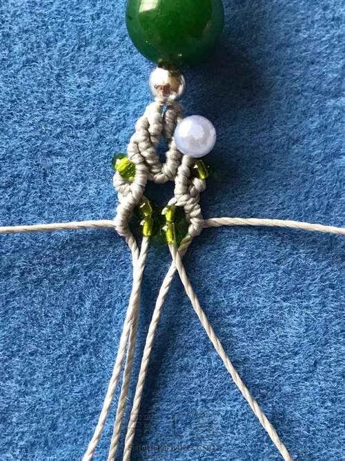 简单的单珠手链 第16步