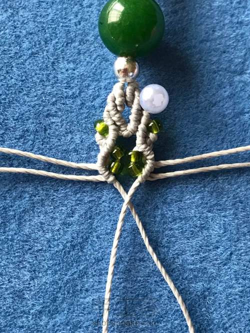 简单的单珠手链 第17步