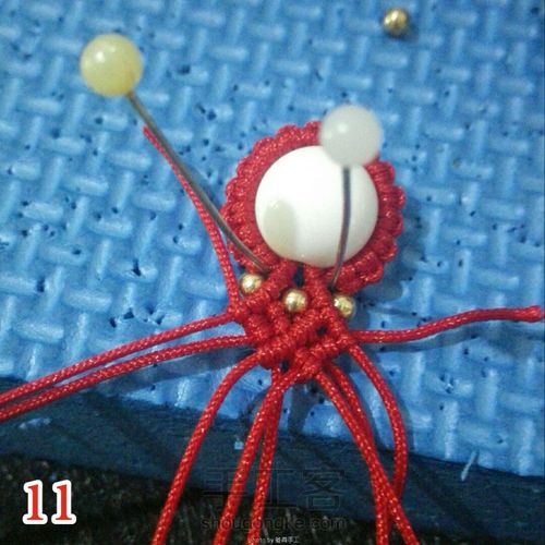 小葫芦吊坠——福禄寿 第12步