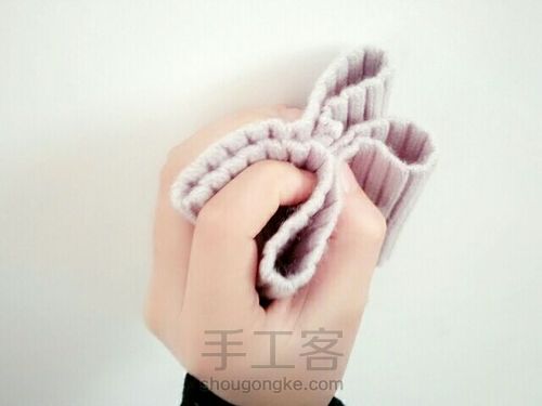 龙猫帽子(娃用) 第5步