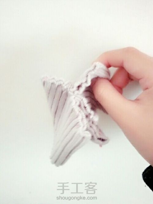 龙猫帽子(娃用) 第6步