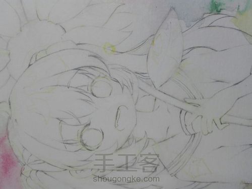 【水彩】公主殿下 第3步