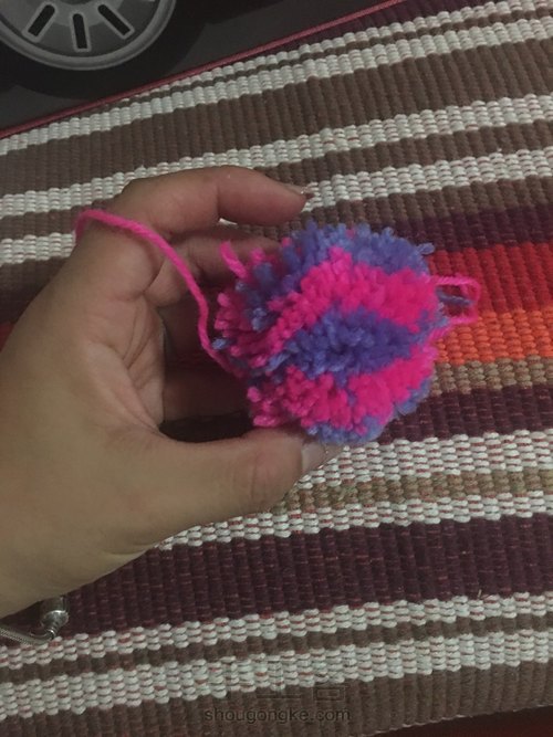 多彩毛球(一) 第6步