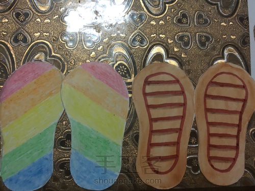 初试立体热缩片 第1步