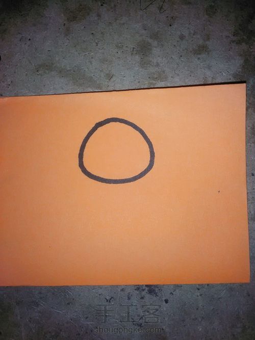 简笔画“小人浇水” 第1步