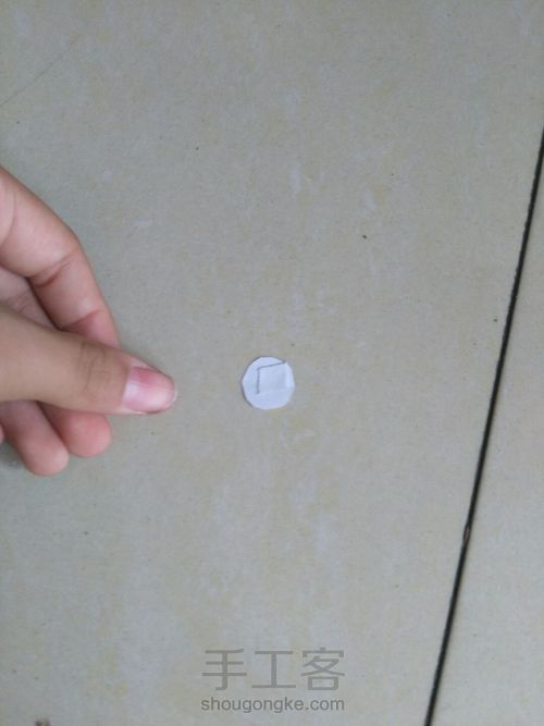 如何用A4纸做迷你饺子 第5步