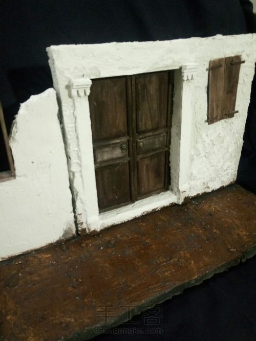 复古建筑―及大门制作 第1步