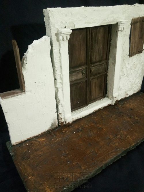 复古建筑―及大门制作 第2步
