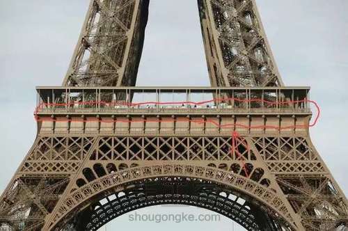 纯手工粘接竹质艾菲尔铁塔下篇 第18步