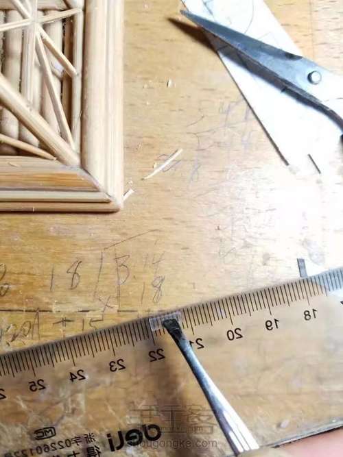 纯手工粘接竹质艾菲尔铁塔下篇 第24步