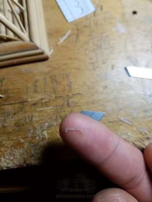 纯手工粘接竹质艾菲尔铁塔下篇 第27步