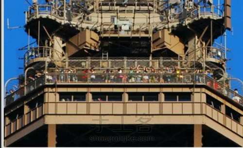 纯手工粘接竹质艾菲尔铁塔下篇 第35步