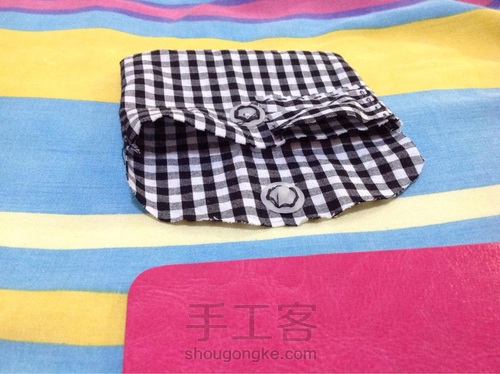 酷酷的格子包 第3步