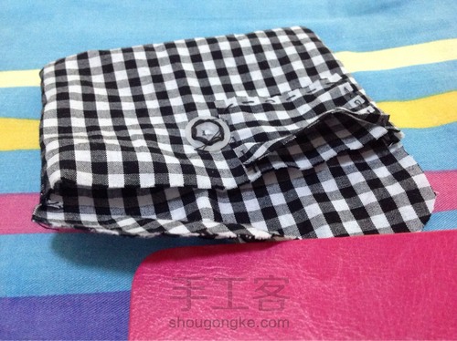 酷酷的格子包 第4步