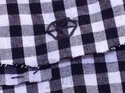 酷酷的格子包 第5步