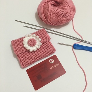 我的编织卡包👛