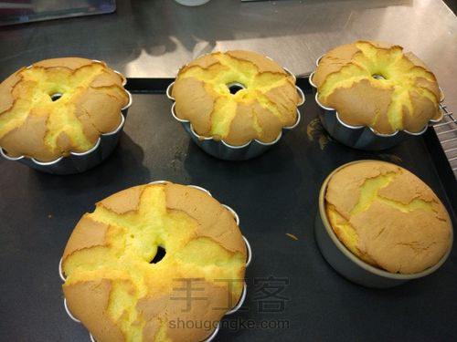 戚风蛋糕 第17步