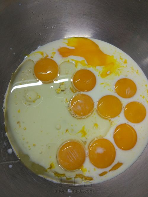 戚风蛋糕 第5步