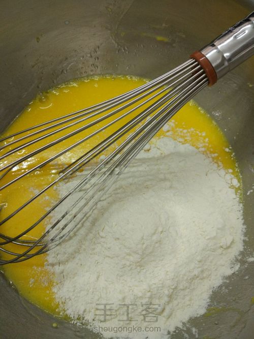 戚风蛋糕 第8步