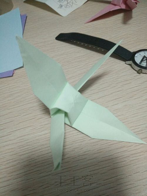 千纸鹤 第8步