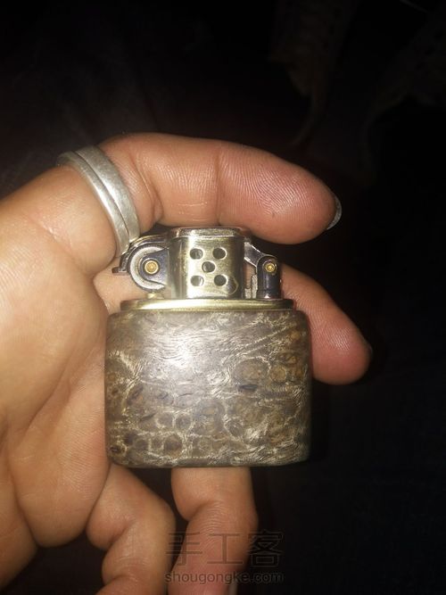 瘤疤黄金樟打火机 第17步