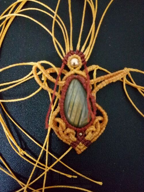 macrame包石头教程―1 第13步